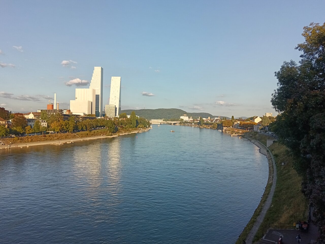 Rhine and the Roche Tower