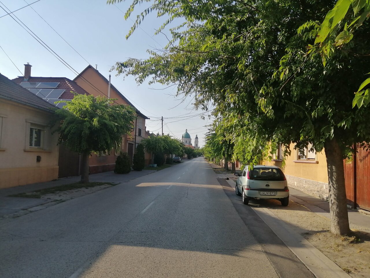 Street in Cegléd