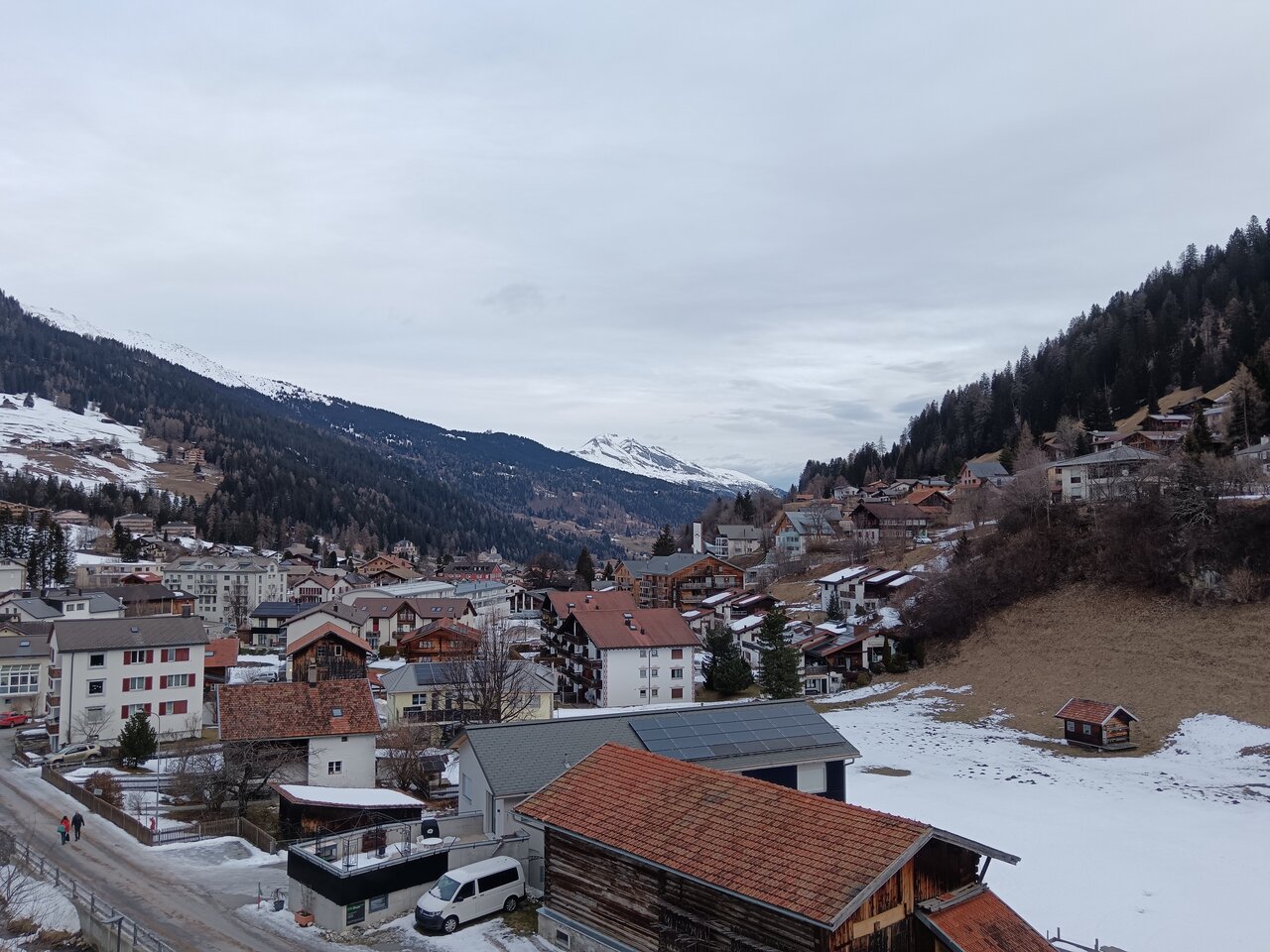 View from the slopes