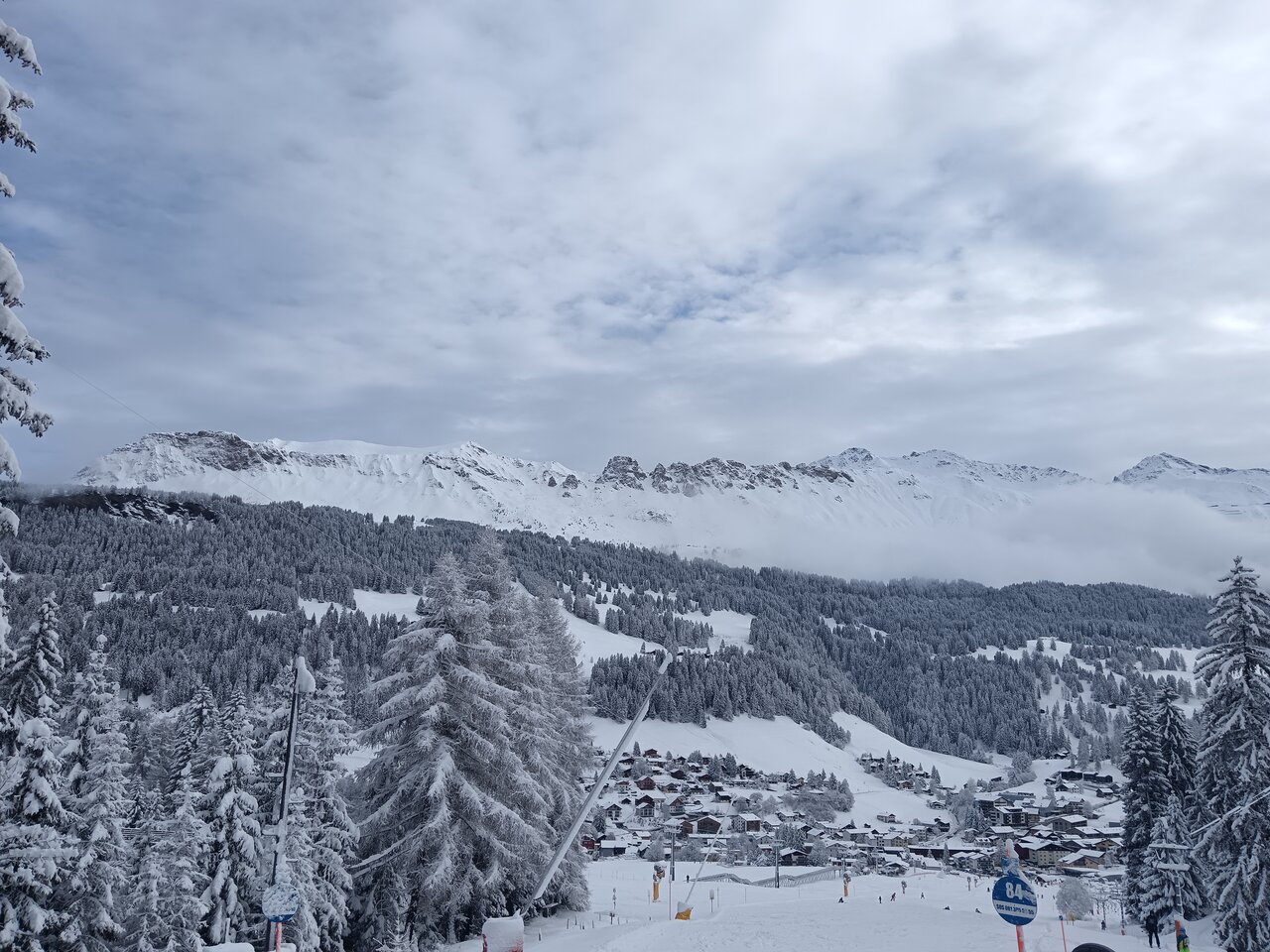 View from the slopes