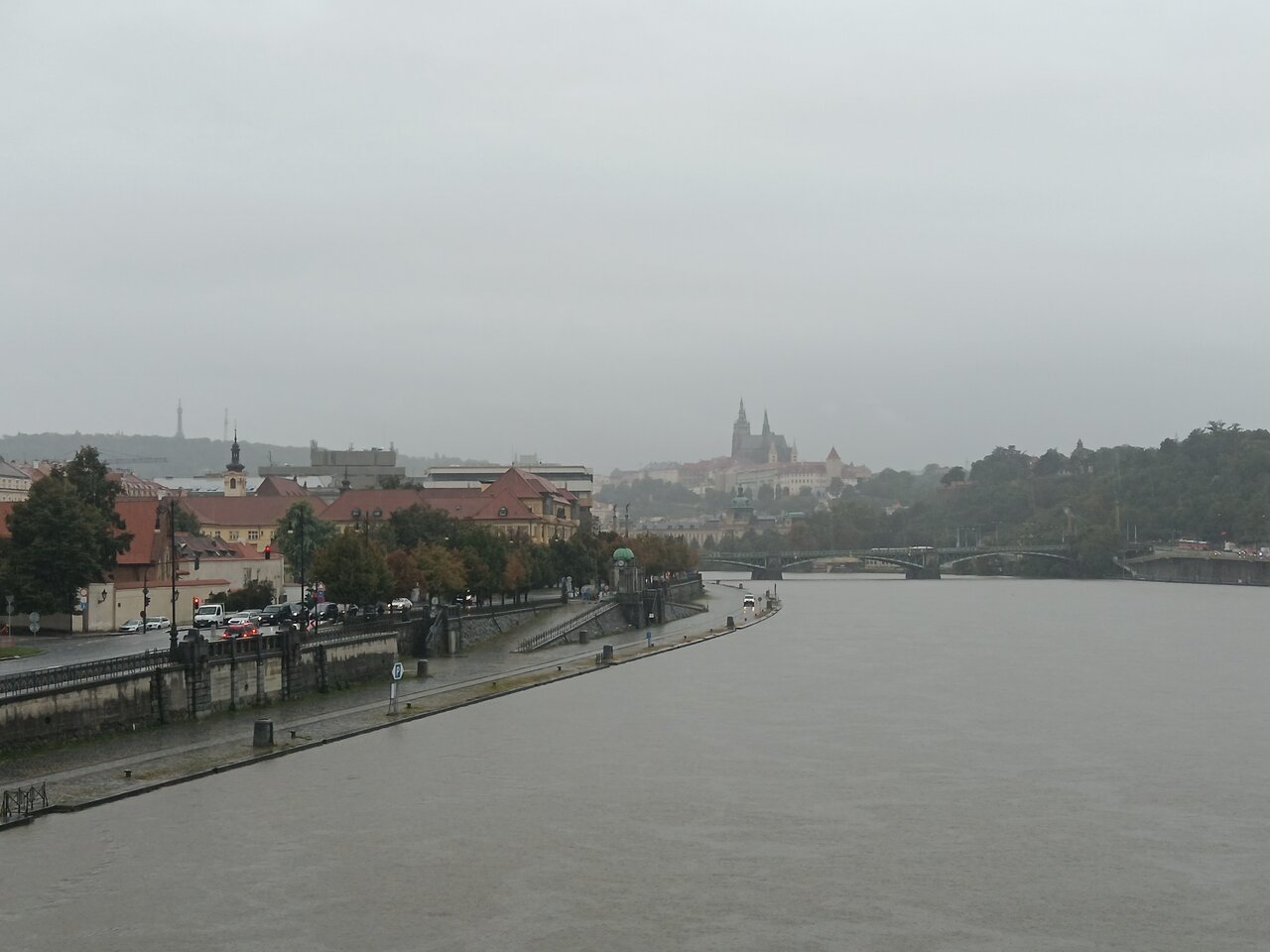 The Vlatva river 
