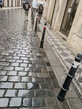 Cobblestone street