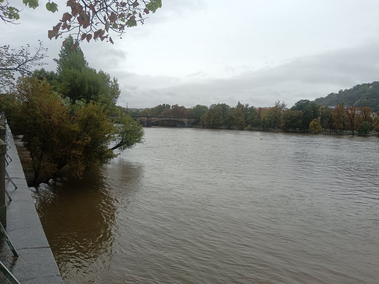 The Vlatva river 
