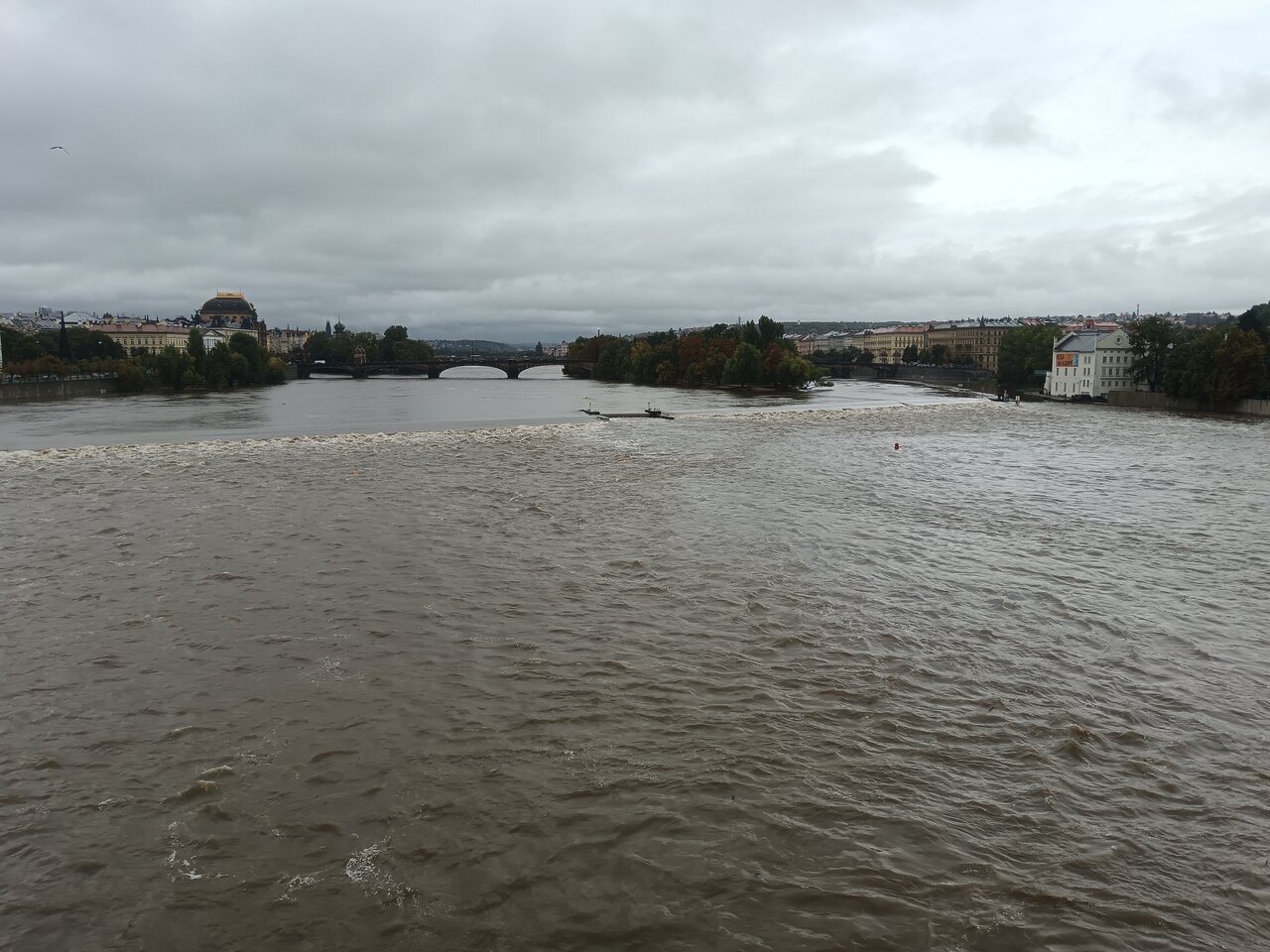 The Vlatva river 